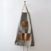 Dark Grey Canvas Utility Apron