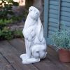 Gazing Hare Garden Statue