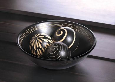 Artisan Deco Bowl & Balls