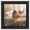 "Playing Around" By John Rossini; Printed Wall Art; Ready To Hang Framed Poster; Black Frame