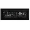 "To Have and To Hold" By Mollie B.; Printed Wall Art; Ready To Hang Framed Poster; Black Frame