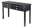 Timber Hall/Console Table; Drawers