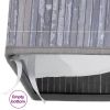 Bamboo Laundry Basket Gray 21.9 gal