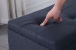 [VIDEO] Large Storage Ottoman Bench Set, 3 in 1 Combination Ottoman, Tufted