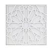 Boho Notion White Medallion Wood Wall Decor