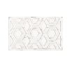 Ralston Ivory Geometric Carved Wood Wall Decor