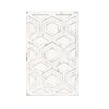 Ralston Ivory Geometric Carved Wood Wall Decor