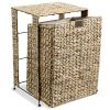 Laundry Basket 17.3"x13.4"x25.2" Water Hyacinth