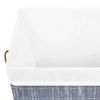 Bamboo Laundry Basket Gray 21.9 gal