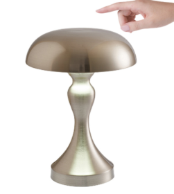 LED Charging Decorative Desk Lamp (Option: Silver-Charging touch tricolor)