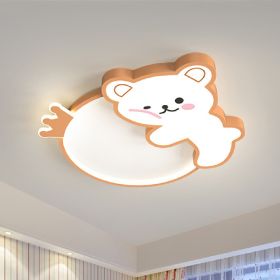 Child's Bedroom Light Suction Top Simple And Modern (Option: Orange Hug Bear)