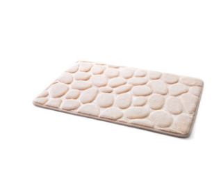 Non-Slip Microfiber Shag Bath Rug, 16" x 27", Lavender (Color: 1, size: M)