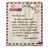 Letter Blanket Soft Flannel Throw Blanket 200*150CM