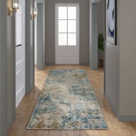 Abstract Area Rug (Color: as Pic)