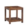 Side Table , 2-Tier Small Space End Table ,Modern Night Stand, Sofa table, Side Table with Storage Shelve