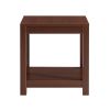 Side Table , 2-Tier Small Space End Table ,Modern Night Stand, Sofa table, Side Table with Storage Shelve