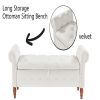 Multifunctional Storage Rectangular Sofa Stool