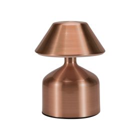 Wireless Charging Touch Bedside Atmosphere Small Night Light (Option: Bronze A)