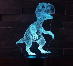 Dinosaur Touch Seven-color Night Light (Option: touch-KX21)