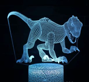 Dinosaur Touch Seven-color Night Light (Option: touch-KX27)